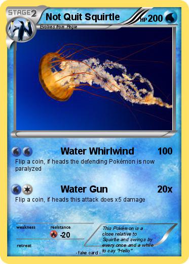 Pokemon Not Quit Squirtle