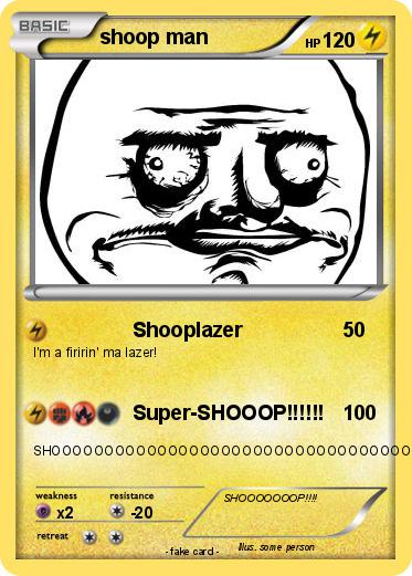 Pokemon shoop man
