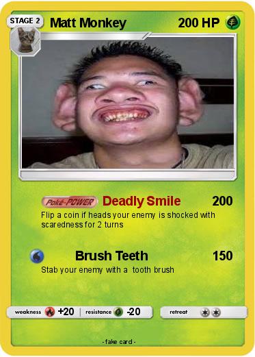 Pokemon Matt Monkey