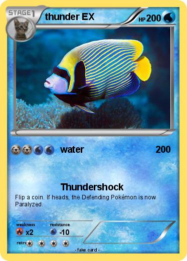 Pokemon thunder EX