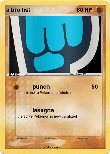 Pokemon a bro fist