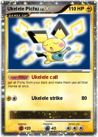 Pokemon Ukelele Pichu