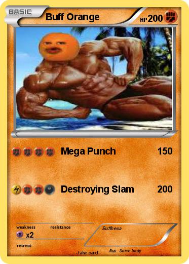 Pokemon Buff Orange