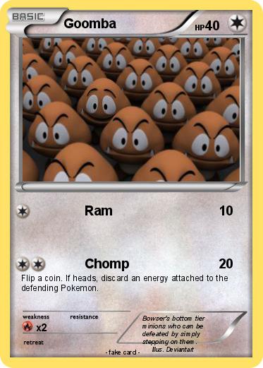 Pokemon Goomba