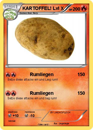 Pokemon KARTOFFEL! Lvl X
