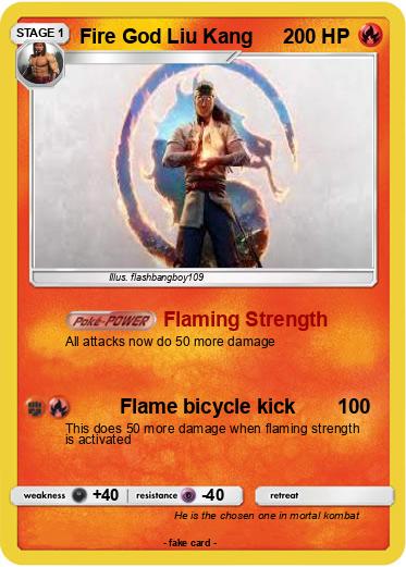 Pokemon Fire God Liu Kang