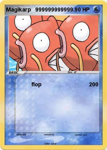 Pokemon Magikarp   999999999999.