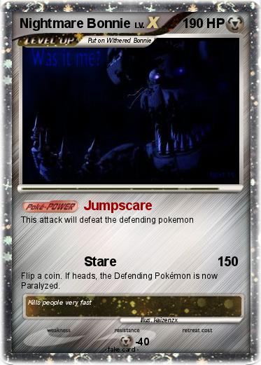 Pokemon Nightmare Bonnie