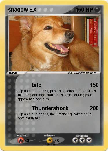 Pokemon shadow EX