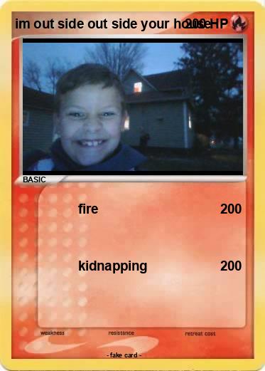 Pokemon im out side out side your house