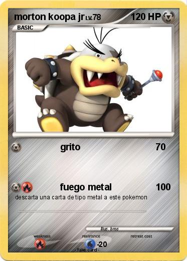 Pokemon morton koopa jr
