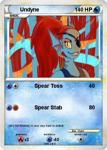 Pokemon Undyne