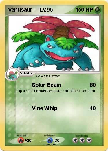 Pokemon Venusaur     Lv.95