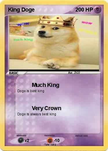 Pokemon King Doge