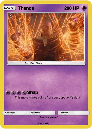 Pokemon Thanos