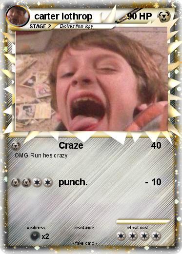 Pokemon carter lothrop