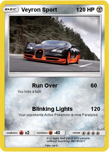 Pokemon Veyron Sport