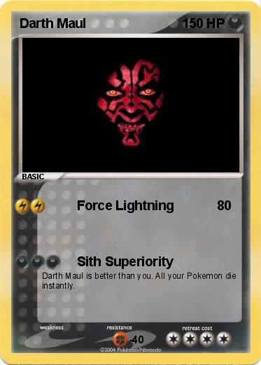 Pokemon Darth Maul