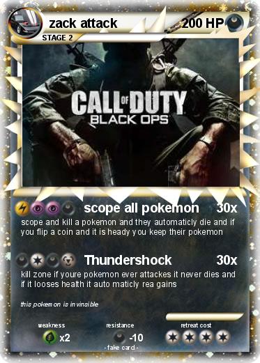 Pokemon zack attack