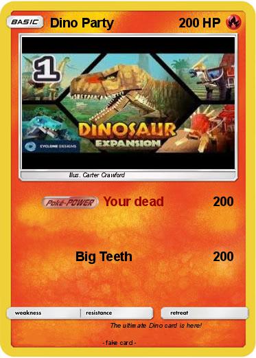 Pokemon Dino Party