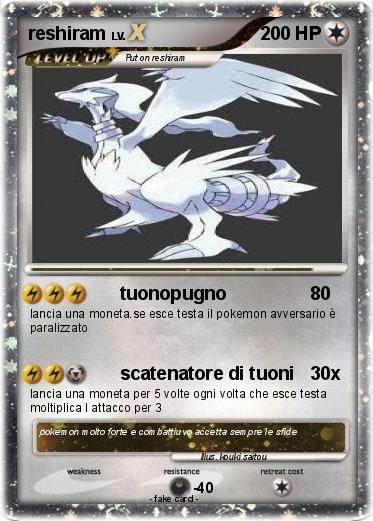 Pokemon reshiram