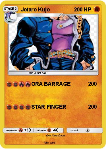 Pokemon Jotaro Kujo
