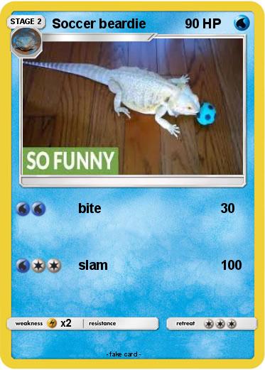 Pokemon Soccer beardie