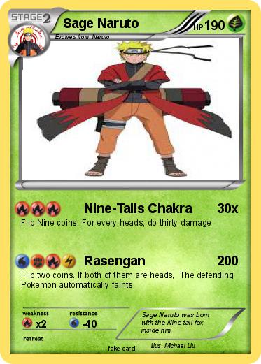 Pokemon Sage Naruto