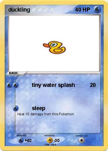 Pokemon duckling