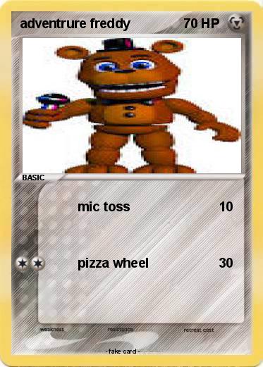 Pokemon adventrure freddy