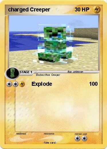 Pokemon charged Creeper
