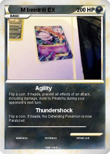 Pokemon M beedrill EX