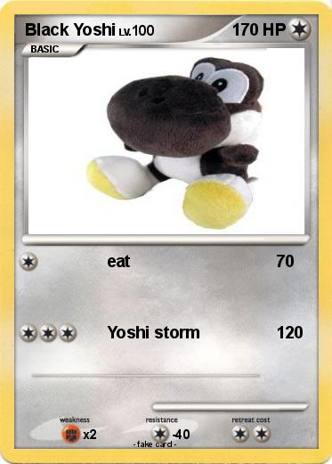 Pokemon Black Yoshi