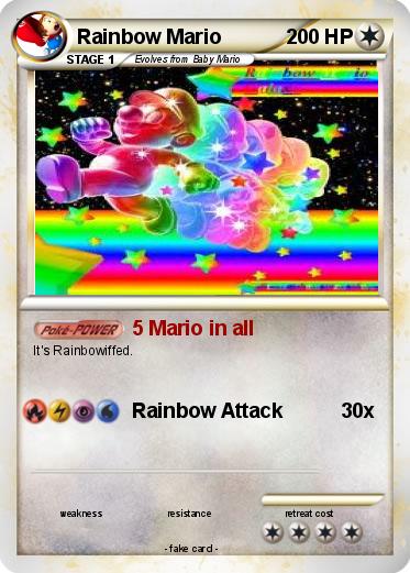 Pokemon Rainbow Mario