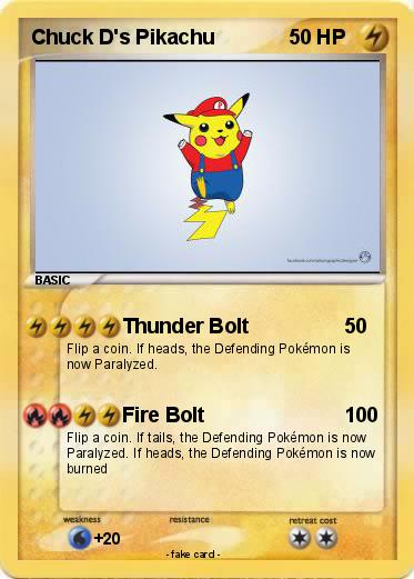Pokemon Chuck D's Pikachu