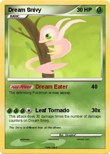 Pokemon Dream Snivy