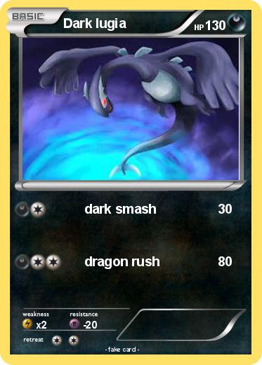 Pokemon Dark lugia