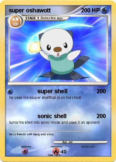 Pokemon super oshawott