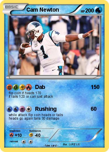Pokemon Cam Newton