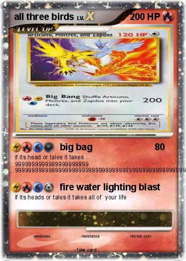 Pokemon all three birds