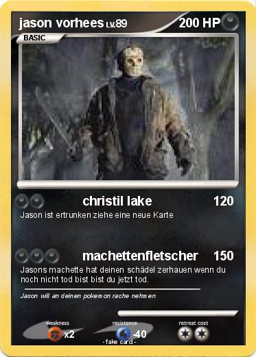 Pokemon jason vorhees