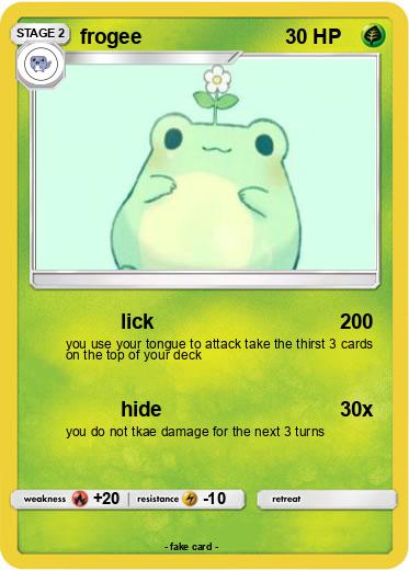 Pokemon frogee