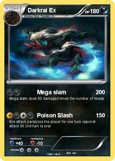 Pokemon Darkrai Ex