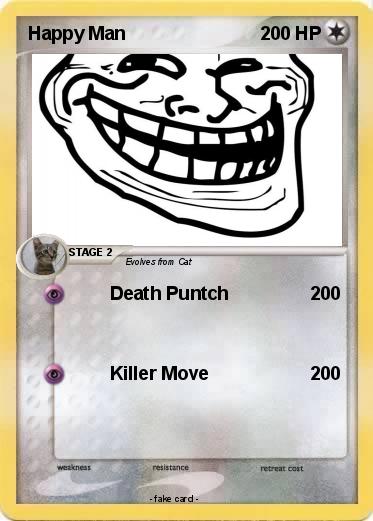 Pokemon Happy Man