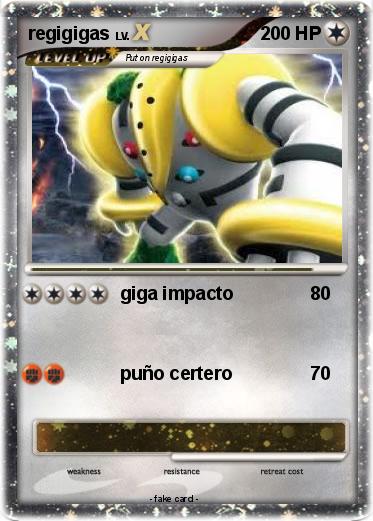 Pokemon regigigas