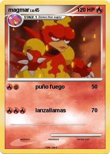Pokemon magmar