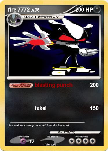 Pokemon fire 7772