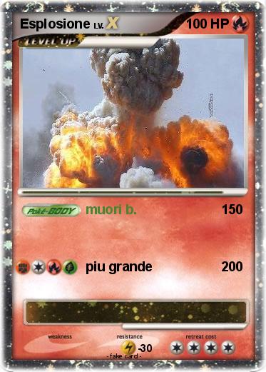 Pokemon Esplosione