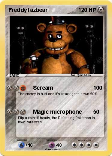 Pokemon Freddy fazbear