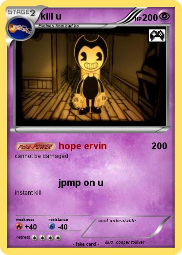 Pokemon kill u
